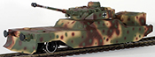 German Armored Panzer Train #42 Tank Destroyer Rail Car #225062